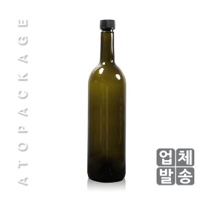 갈색유리 와인병_750ml (1box-24개)