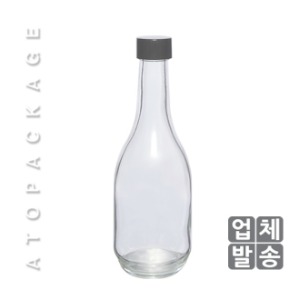 유리 안동소주병_300ml 플라스틱마개 (1box-40개)
